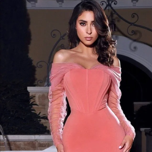 10+ Salmon Color Dress